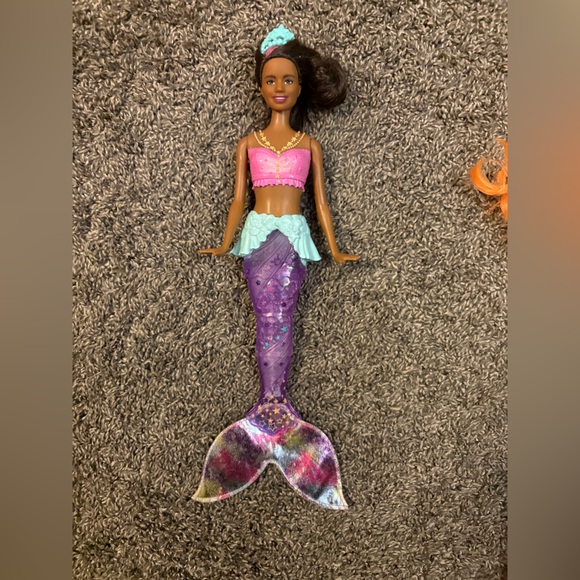 BARBIE Dreamtopia sparkle twinkle light & color reveal mermaid lot 4 dolls EUC - Picture 2 of 10